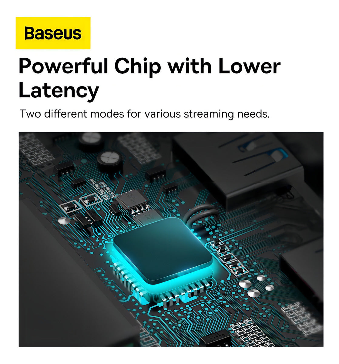 Adaptador Baseus Lite Series Ethernet Usb-a Rj45 Lan 100mbps