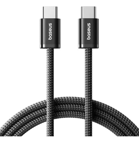Cabo Baseus Dynamic 4 Fast Charging Usb-c P/ Tipo C 1m 100w Preto