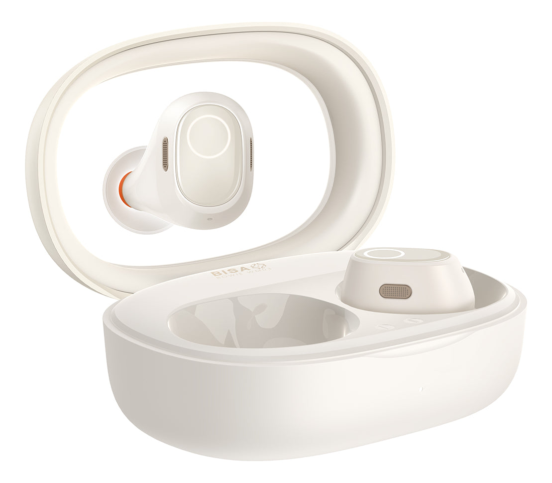 Fone Sem Fio Baseus Bowie Wm03 Bluetooth 5.3 Cor Branco