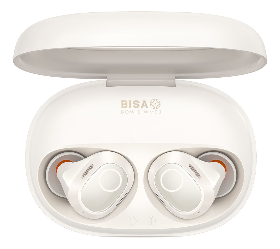 Fone Sem Fio Baseus Bowie Wm03 Bluetooth 5.3 Cor Branco