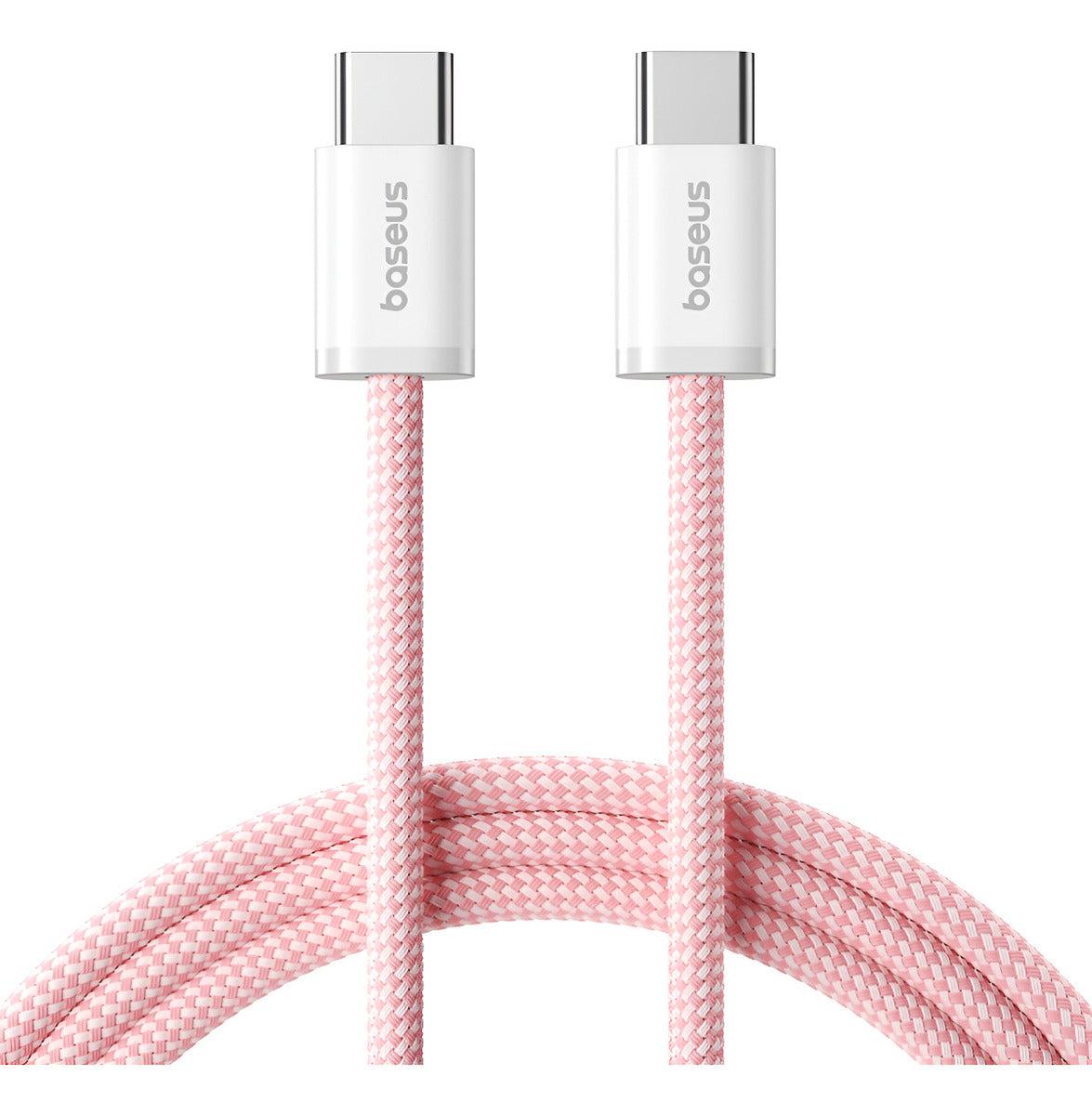 Cabo Baseus Dynamic 4 Fast Charging Usb-c P/ Tipo C 1m 100w Rosa