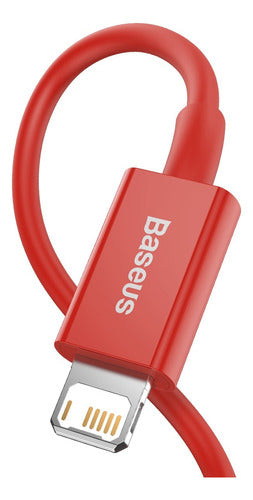 Cabo Baseus Usb P/ Lightning iPhone Fast Charging 2.4a 2m