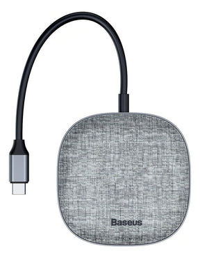 Hub Usb-c 7n1 Thunderbolt 3 Hdmi + Rj45 + Usb + Sd Baseus
