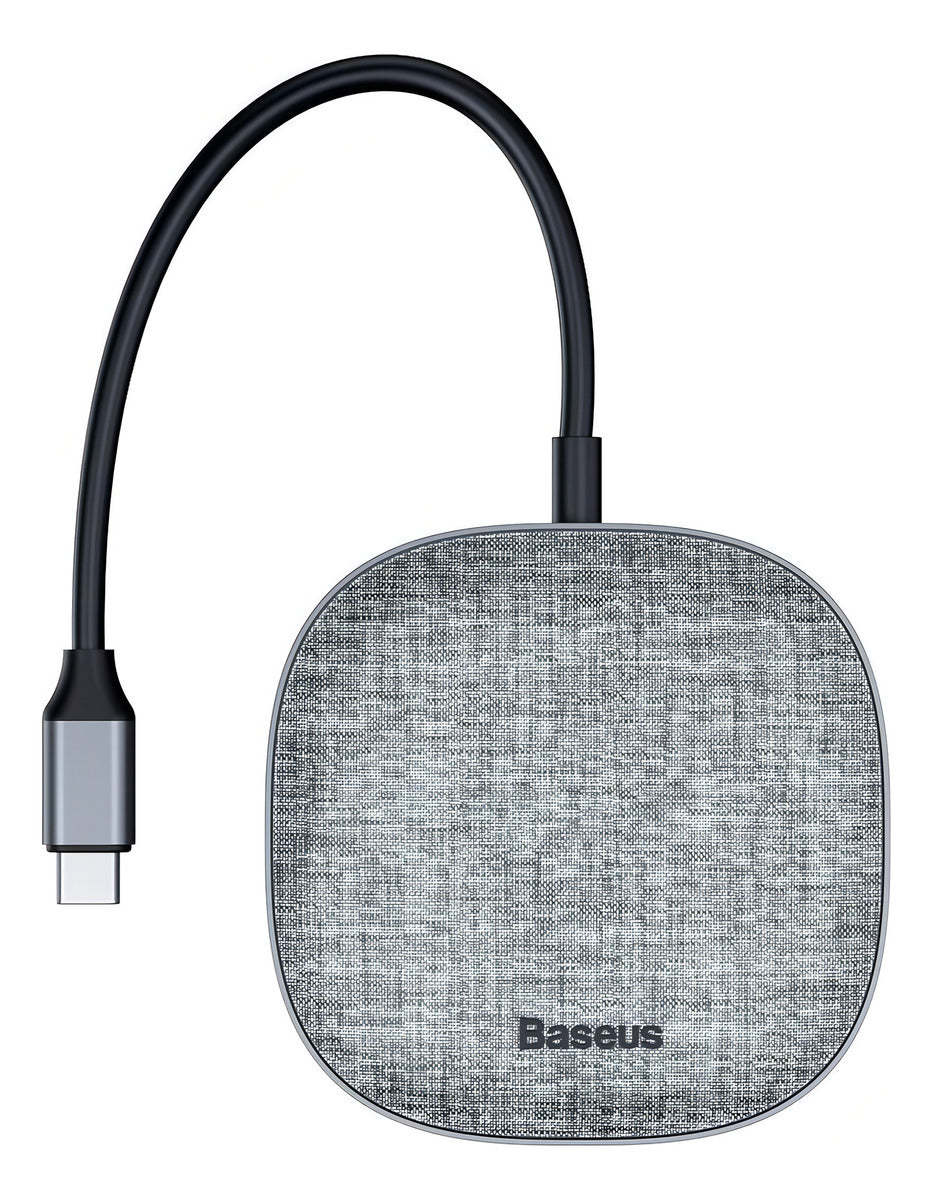 Hub Usb-c 7n1 Thunderbolt 3 Hdmi + Rj45 + Usb + Sd Baseus