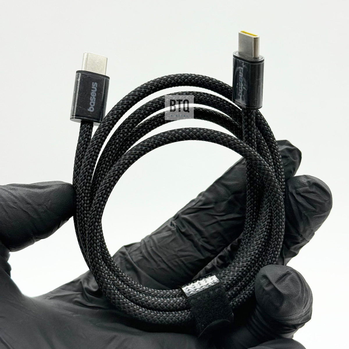 Cabo Baseus Dynamic 4 Fast Charging Usb-c P/ Tipo C 1m 100w Preto