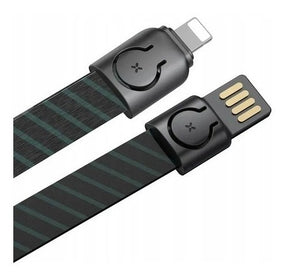 Cabo Lightning Para Carregador de iPhone Gold Collar Baseus 85 Cm 2.4a