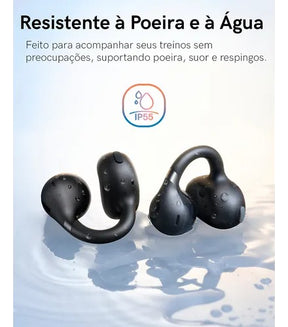 Fone Sem Fio Baseus Bass Bc1 Open-back Earclip Esportivos Bluetooth 6.0 Preto