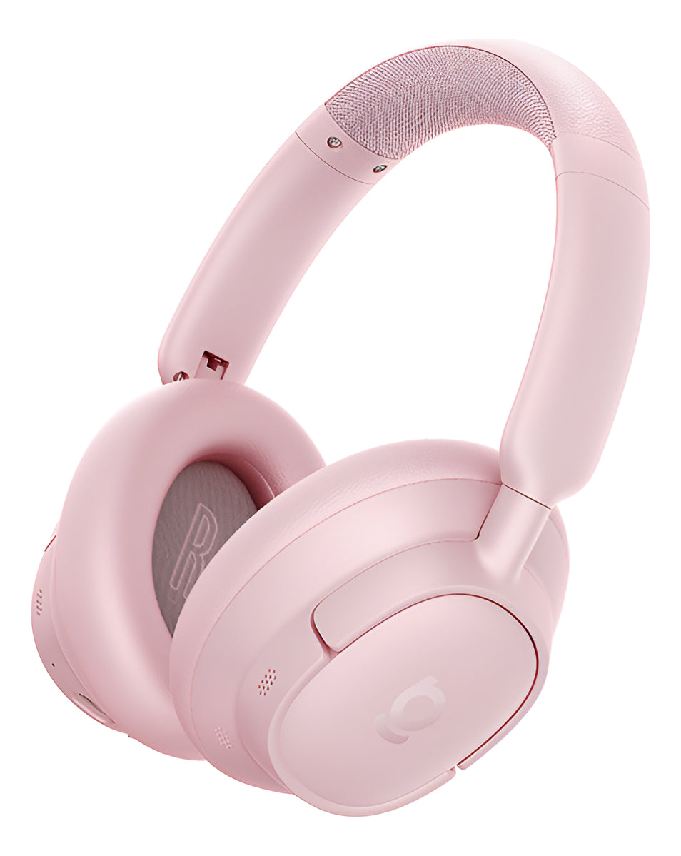 Headphone Baseus Bluetooth Bh1 Nc Com Cancelamento De Ruído Rosa