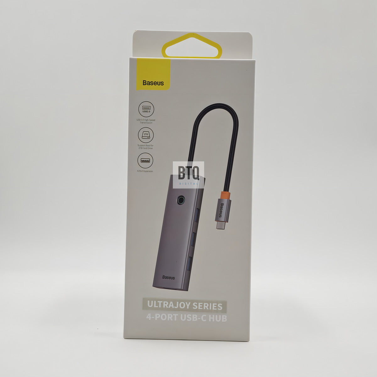 Hub Baseus 4 Portas Usb-c + Usb 3.0 + Pd 100w