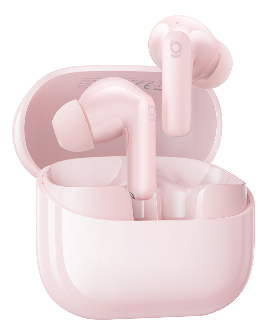 Fone Ouvido Bluetooth Baseus Bass Bp1 Nc Cancelamento Ruído Rosa