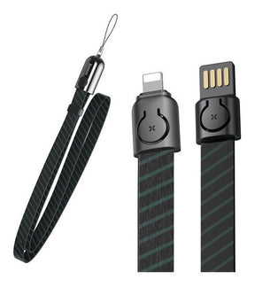 Cabo Lightning Para Carregador de iPhone Gold Collar Baseus 85 Cm 2.4a