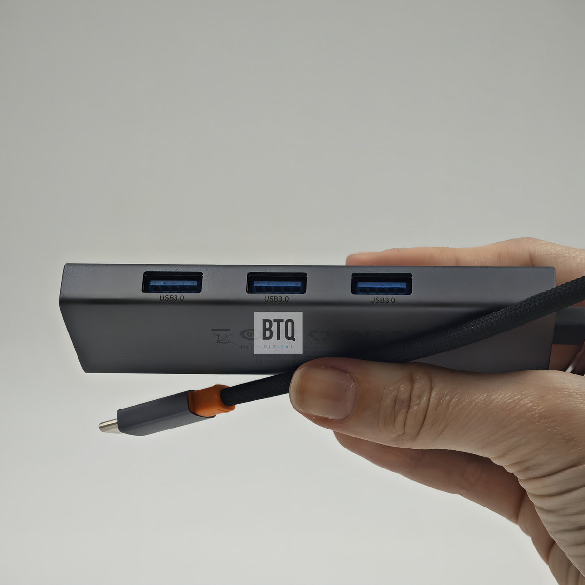 Hub Baseus 4 Portas Usb-c + Usb 3.0 + Pd 100w