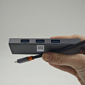 Hub Baseus 4 Portas Usb-c + Usb 3.0 + Pd 100w