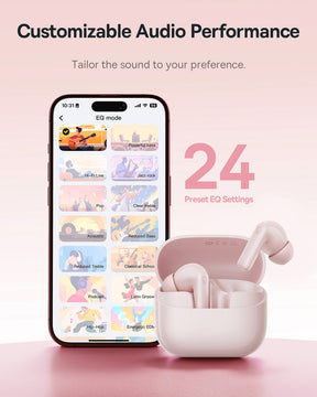 Fone Ouvido Bluetooth Baseus Bass Bp1 Nc Cancelamento Ruído Rosa