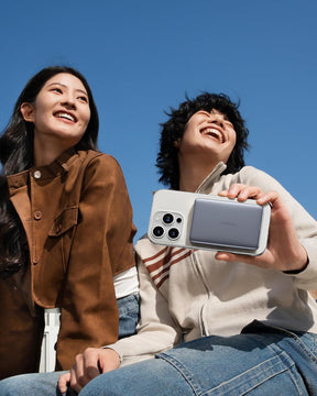 Carregador Portátil Magsafe Baseus 6000mah 20w Turbo Cor Cinza