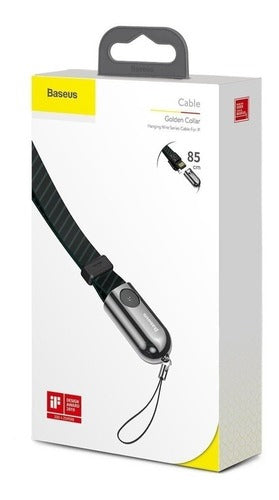 Cabo Lightning Para Carregador de iPhone Gold Collar Baseus 85 Cm 2.4a
