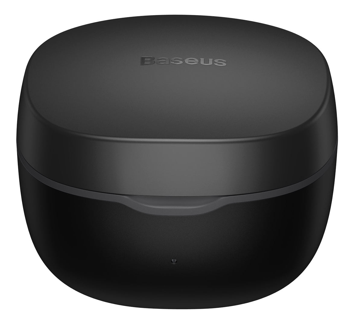 Fone Sem Fio Bluetooth Baseus Encok Wm01 Touch - Original+nf Cor Preto